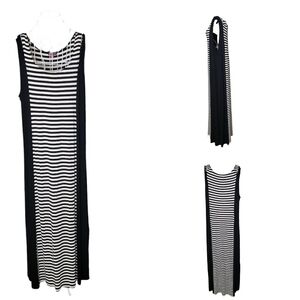Vince Camuto Striped Sleeveless Maxi Dress Size 3X